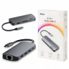 Hub USB C 8v1 Dokovacia stanica 100W HDMI 4K 60Hz 3xUSB LAN SD DEKO BUSINESS