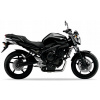 NÁLEPKY NA MOTOCYKEL JUULA PRE YAMAHA FZ6 N 2008-2009 ČIERNA SMX