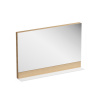 Ravak X000001047 FORMY zrkadlo 100x15,5x72cm, dub+Cleaner X000001047