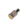 Autožárovka LED BA15s 12/24V CARCLEVER oranžová