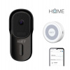 iGET HOME Doorbell DS1 Black + CHS1 White - WiFi bateriový videozvonek, set s reproduktorem, CZ app (75020816)