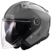 LS2 INFINITY II-06 HPFC skúter jet prilba nardo sivá veľ. L