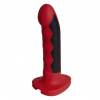 Dildo vaginálne Electrastim 16 cm červené