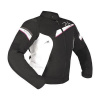 Dámská moto bunda RICHA GOTHAM 3 bílo/růžová XL