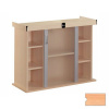 DIVERSA - Stolík pod akvárium MODERN 80x35x77 cm DIVERSA - buk, rovný