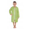 Bellatex dětský froté župan zelený na zip, vel. 3 - 5 let