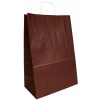 SADA Hnedých Papierových Tašiek 30x17x44 cm EKO Veľká Darčeková