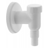 Vonkajší práčkový sifón, DN32, biela