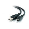 PremiumCord ku2m5a USB 2.0, A-B mini, 5pinů, 5m