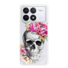 Odolné silikónové puzdro iSaprio - Pretty Skull - Poco F6 Pro