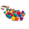 Loptička/Loptičky do hracích kútov 6,5cm farebný 100ks v plastovej taške 2+