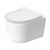 Duravit Soleil by Starck Závesné WC, Rimless, WonderGliss, biela 25900900001