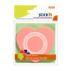 STICK N Samolepiaci poznámkový blok, srdce, 70x70 mm, 50 listov, STICK N, ružová