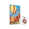 Maľovanie podľa čísel LET BALÓNOM – nízka náročnosť 40x60 cm
