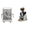 ECM Mechanika MAX + Eureka Mignon Single Dose, Chrome & Oak