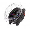 Silikónový rámik pre Garmin Fénix 7X - Transparentný