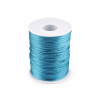 Saténová šnúra Ø1 mm Variant: 47 modrá tyrkys., Balenie: 1 ks