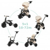 QPLAY Trojkolka Nova Max 5v1 Beige, 10-72 mesiacov