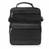 Pánska kožená taška cez rameno čierna kabelka cez rameno do práce ABR-21
