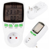 Merač spotreby prúdu do zásuvky 230V LCD, domáce meranie