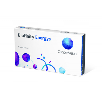 Cooper Vision Biofinity Energys (6 šošoviek) Dioptrie -10,00, Zakrivenie 8.6