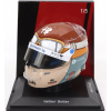 Spark-model prilby Bell F1 Casco Prilba Alfa Romeo C43 Team Stake N 77 Monza Italy Gp 2023 Valtteri Bottas 1:5 Red Black Gold