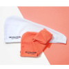 Revolution Haircare Elastický turban na vlasy (Microfibre Hair Wrap) Varianta: Koralová/bílá