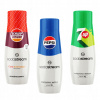 Sada 3 koncentrátov Sodastream Cola Pomaranč Schwip Schwap + Pepsi + 7up