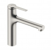 Hansgrohe Zesis M33 Drezová batéria 160, s výsuvnou spŕškou, sBox lite, vzhľad nerezový 74804800-HG