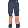 BILBAO HV nohavice pracovné oblečenie - navy-oranžová, 50