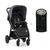 PETITEMARS PETITE&MARS Kočík športový Airwalk2 Ultimate Grey + PETITE&MARS fusak Jibot ZADARMO