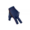Biliardová rukavica Dynamic Cuetec Axis Navy-red, veľkosť M