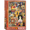 EUROGRAPHICS 1000 DIELIKOVÉ PUZZLE PLAGÁTY 6000-0769 (PUZZLE)