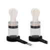 E-Stimulation Bi-Polar Nipple Suckers - ElectroShock Electro Nipple Suckers