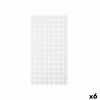 Berilo Protišmyková podložka do sprchy Biela PVC 68 x 1 x 36 cm (6 ks)