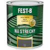 Barvy laky Hostivař FEST-B 2v1 S2141 - Farba na strechy 2,5 kg 0101 - svetlo šedý