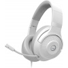 Herný headset Lorgar Noah 101, 3.5mm Jack, skladací dizajn, biely
