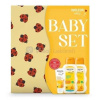 WELEDA Baby Nechtíkový dojčenský set (Darčekové balenie) 200 ml kúpeľ + 200 ml telový olej + 75 ml krém na zadoček