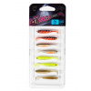 Fox Rage gumové nástrahy Micro Tiddler Fast Mixed Colour Lure Pack 5cm 8ks