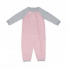 Dojčensky overal - PAJACYK JUDDLIES 60 PINK (Juddlies Organic Raglan PAJACYK PINK NB)