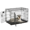 Tutumi Tutumi, klietka pre psa 60x50x43cm, do 10kg, P70396A, čierna, HOM-03661