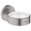 Grohe Essentials - Držák skleničky/mýdelníku, supersteel 40369DC1