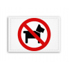 Fotoobraz 90x60 cm stredný NO DOGS