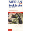Toskánsko - Merian mapa