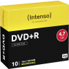 Intenso 4111652 DVD plus R 4.7 GB 10 ks Slimcase