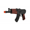 Teddies Samopal jiskřící ARMY na setrvačník plast 29cm na kartě 14x38x2,5cm