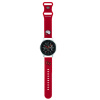 Hello Kitty - silikónový remienok s motívom Kitty hlavičky pre Samsung Watch (46 mm) / Watch 3, Huawei Watch GT 2 / GT 3 (46 mm) – červený KF2345703