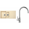Set Sinks G16250 (dřez Perfecto 1000.1 Sahara 50 + baterie Vitalia Chrom - lesklý)