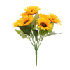 Kytica slnečnica žltá 33cm 247951 - Umelé kvety