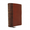 NKJV, Compact Bible, Maclaren Series, Leathersoft, Brown, Comfort Print (Thomas Nelson)(Pevná)